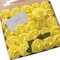 Artificial Flowers 25pcs Real Looking Canary Yellow Foam Fake Roses (Canary Yellow) 3"D x 3"W x 9"H